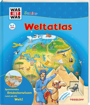 Produktbild von Weltatlas für Kinder Was ist was Junior