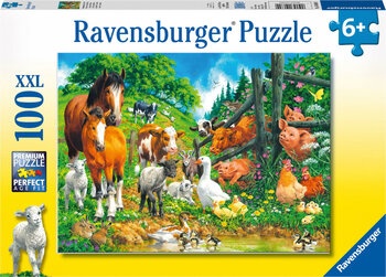 Produktbild von Ravensburger Puzzle XXL "Versammlung der Tiere"