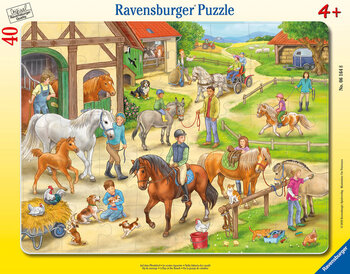 Produktbild von Ravensburger Puzzle "Auf dem Pferdehof"