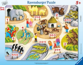 Produktbild von Ravensburger Puzzle "Erstes Zählen bis 5"