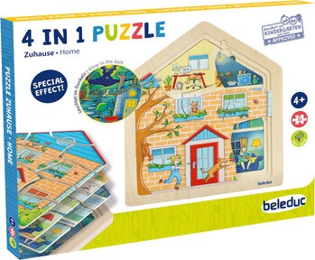 Produktbild von Lagenpuzzle Zuhause