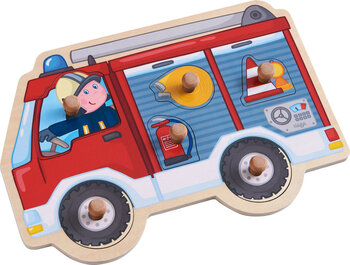 Produktbild von Greifpuzzle Feuerwehrauto 