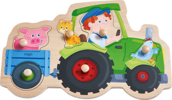 Produktbild von Greifpuzzle Traktorfahrt 