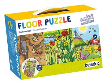 Produktbild von Bodenpuzzle "Entdecke die Blumenwiese"