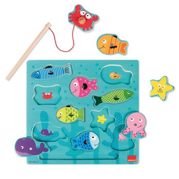 Produktbild von Magnetisches Angelpuzzle "Fische"