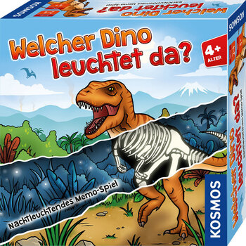 Produktbild von Memo Welcher Dino leuchtet da? 
