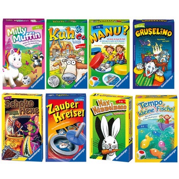Produktbild von Vorteilsset Ravensburger Mitbringspiele, 8-teilig