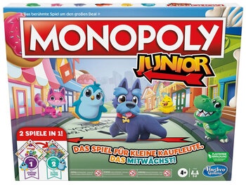 Produktbild von Monopoly Junior 2in1