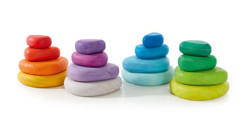 Produktbild von Regenbogen-Flusskiesel 