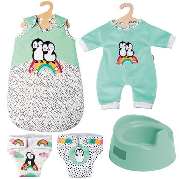 Produktbild von Wickelset "Pinguin Pünktchen", 5-teilig 