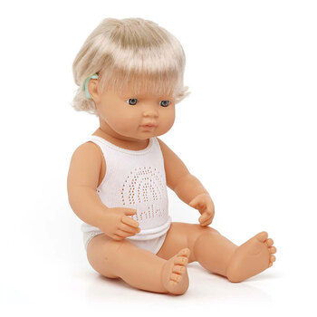 Produktbild von Puppe Sofia mit Hörgerät |38 cm