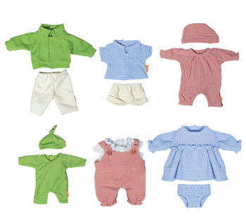 Produktbild von Puppenkleiderset, 12-teilig 
