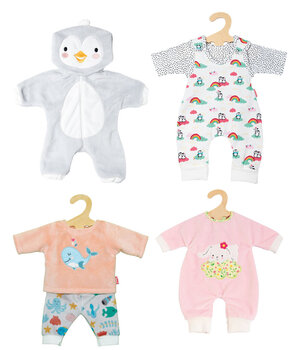 Produktbild von Puppenstrampler-Set, 6-teilig
