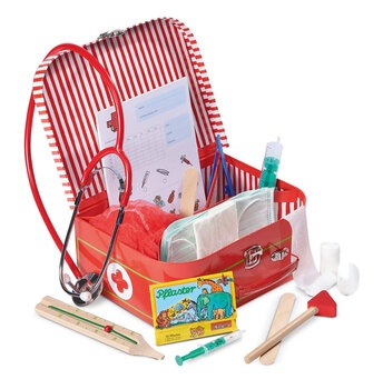 Produktbild von Nic® Medizinkoffer mit teils echtem Zubehör, 21-teilig