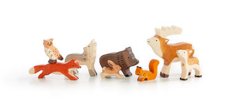 Produktbild von Holztiger® Waldtiere-Set, 8-teilig