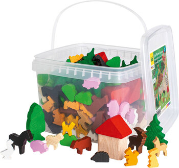 Produktbild von Spielfiguren- und Zubehör-Set, 200-teilig