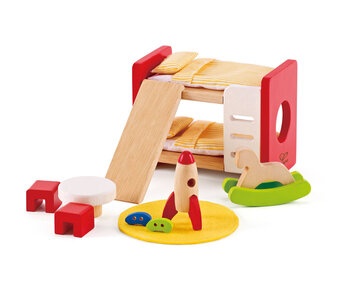 Produktbild von Puppenhaus-Möbel Kinderzimmer, 14-teilig 