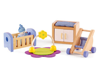 Produktbild von Puppenhaus-Möbel Babyzimmer, 8-teilig 