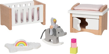 Produktbild von Puppenhaus-Möbel Babyzimmer, 12-teilig 