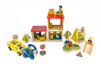 Produktbild von Meine kleine Welt "Stadt-Set", 32-teilig 