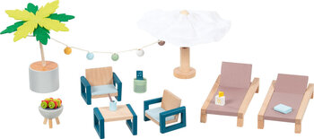 Produktbild von Outdoormöbel-Set, 17-teilig