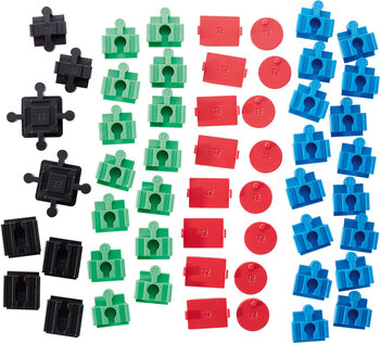 Produktbild von Toy2 Track Connectors, 54-teilig