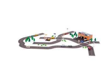 Produktbild von MyRoads Straßenbausatz, 44-teilig 