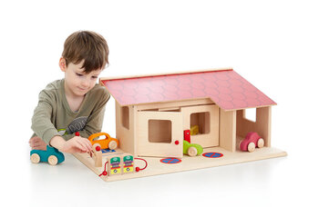 Produktbild von Parkgarage aus Holz 