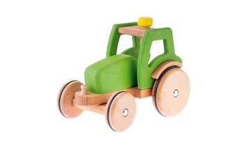 Produktbild von Holztraktor grün 