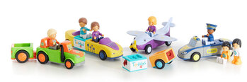 Produktbild von Toddys Match & Mix Fahrzeuge-Set