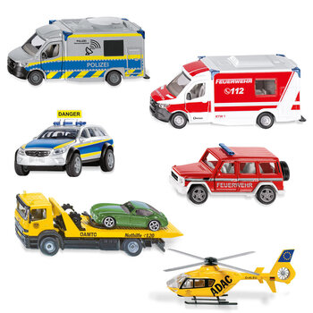Produktbild von Siku Super Einsatzfahrzeuge-Set, 6-teilig 