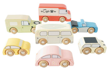 Produktbild von Oldtimer Autos-Set, 7-teilig 