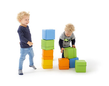 Produktbild von Würfelbausteine, 12-teilig