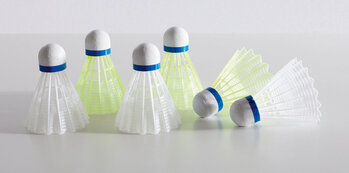 Produktbild von Badminton Ersatzbälle, 6er-Set