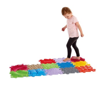 Produktbild von Sensorikpfad Kindergarten, 13-teilig