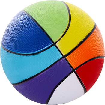 Produktbild von PU-Soft-Basketball Regenbogen ø 20 cm, 290 g