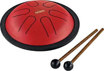 Produktbild von NINO® Zungentrommel Mini Melody, rot
