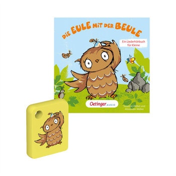 Produktbild von Galakto Audio-Token - Die Eule mit der Beule (Liederhörbuch für Kleine)