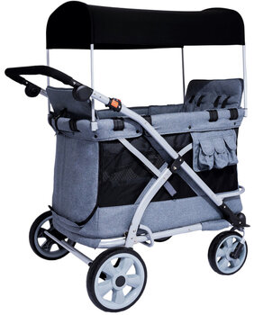 Produktbild von Cabrio Kinderbus für 4 Kinder inkl. Sonnenschutz. 