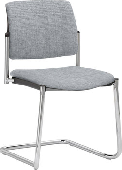 Produktbild von Freischwinger-Stapelstuhl ohne Armlehnen
