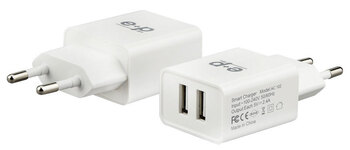 Produktbild von USB-Steckerladegerät, 2x USB-A