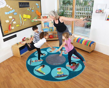 Produktbild von Rundteppich Yoga ø 200 cm