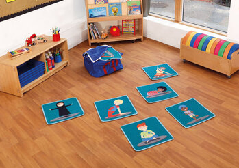 Produktbild von Teppichfliesen Yoga 