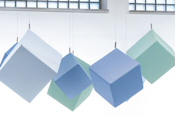 Produktbild von 3D-Absorber Basic Würfel 30 cm abgehängt (30 - 150 cm)