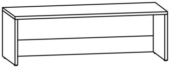 Produktbild von PROLINE Nischen-Unterbau, B 104,2 x H 33,5 x T 40 cm, PG1