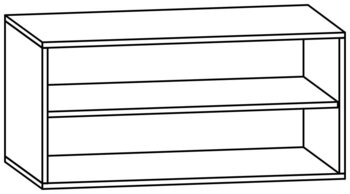 Produktbild von PROLINE Regalschrank, B 104,2 x H 50 x T 60 cm, PG1