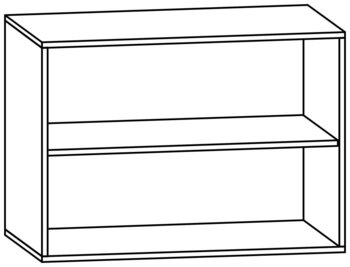 Produktbild von PROLINE Regalschrank, B 104,2 x H 75 x T 60 cm, PG1