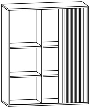 Produktbild von PROLINE Rollladenschrank, B 104,2 x H 125 x T 40 cm, PG1