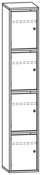 Produktbild von PROLINE Personalschrank, B 36 x H 200 x T 40 cm, PG1