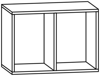 Produktbild von PL-Schultaschenregalschrank B 70,1 x H 50 x T 40 cm